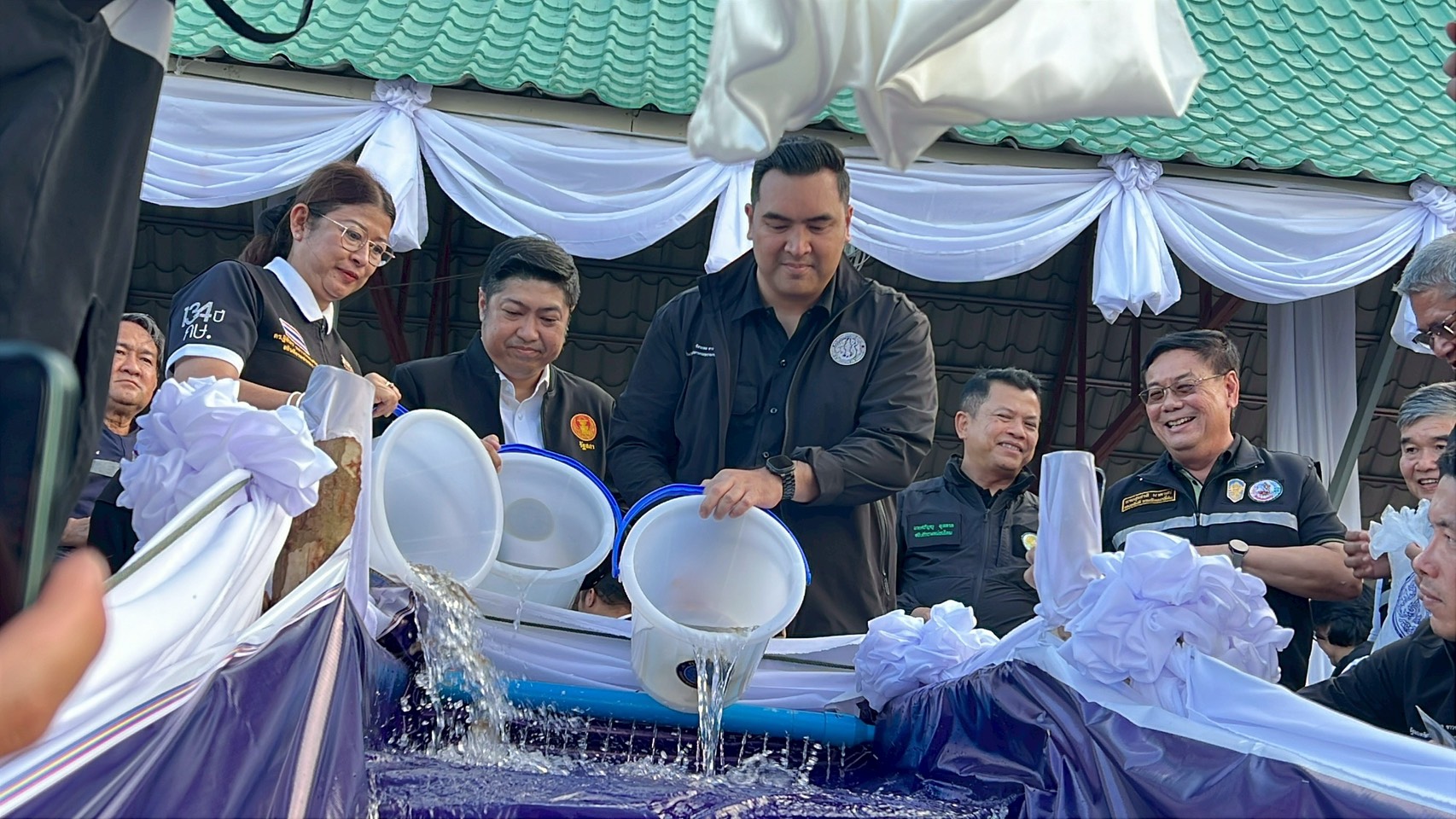 title - รองเลขาธิการ ส.ป.ก.ร่วมงาน ‘ประมงร่วมอาสาพาปลากลับบ้าน’ ประจำปี 2569 พร้อมลงพื้นที่กลุ่มปลูกหม่อนเลี้ยงไหมอุตสาหกรรม บ้านด่านตึง จ.สกลนคร